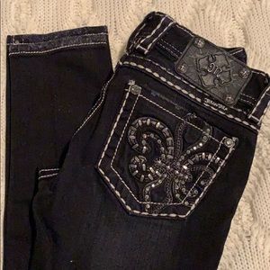 Miss Me Black Skinny Jeans-Size 25